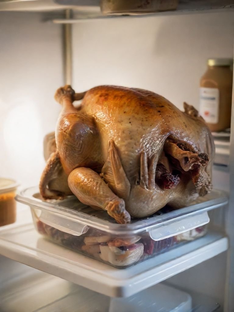 What If I Cooked the Turkey on Time but Left It in the Fridge for a Week