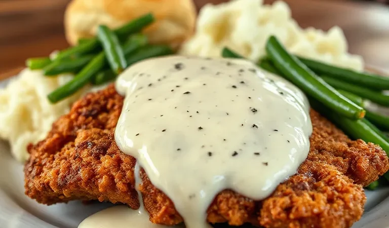 The Best Country Fried Steak Recipe: Crispy, Tender, and Full of Flavor