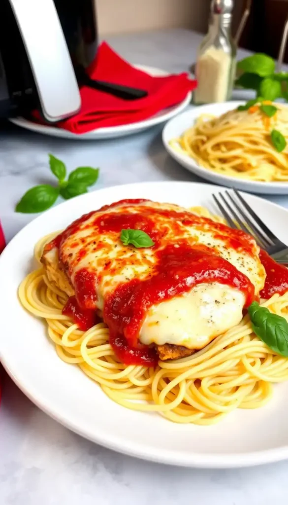 Air Fryer Chicken Parmesan