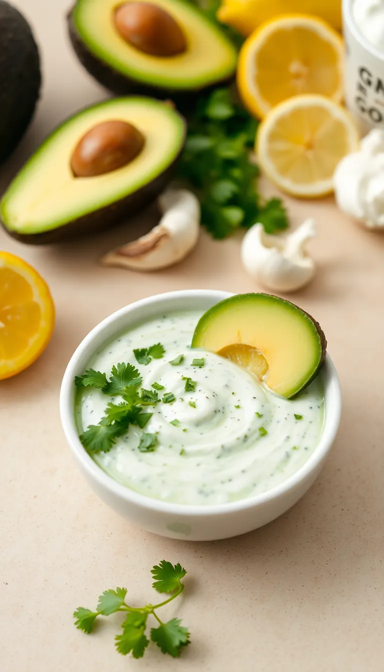 Avocado Tzatziki Sauce Recipe