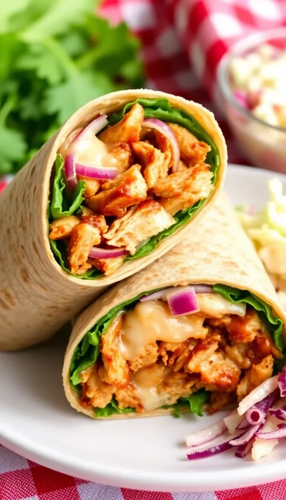 BBQ Chicken Wrap
