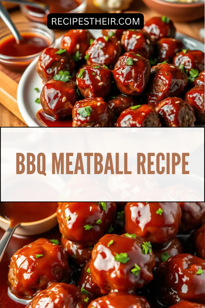 BBQ Meatball Recipe