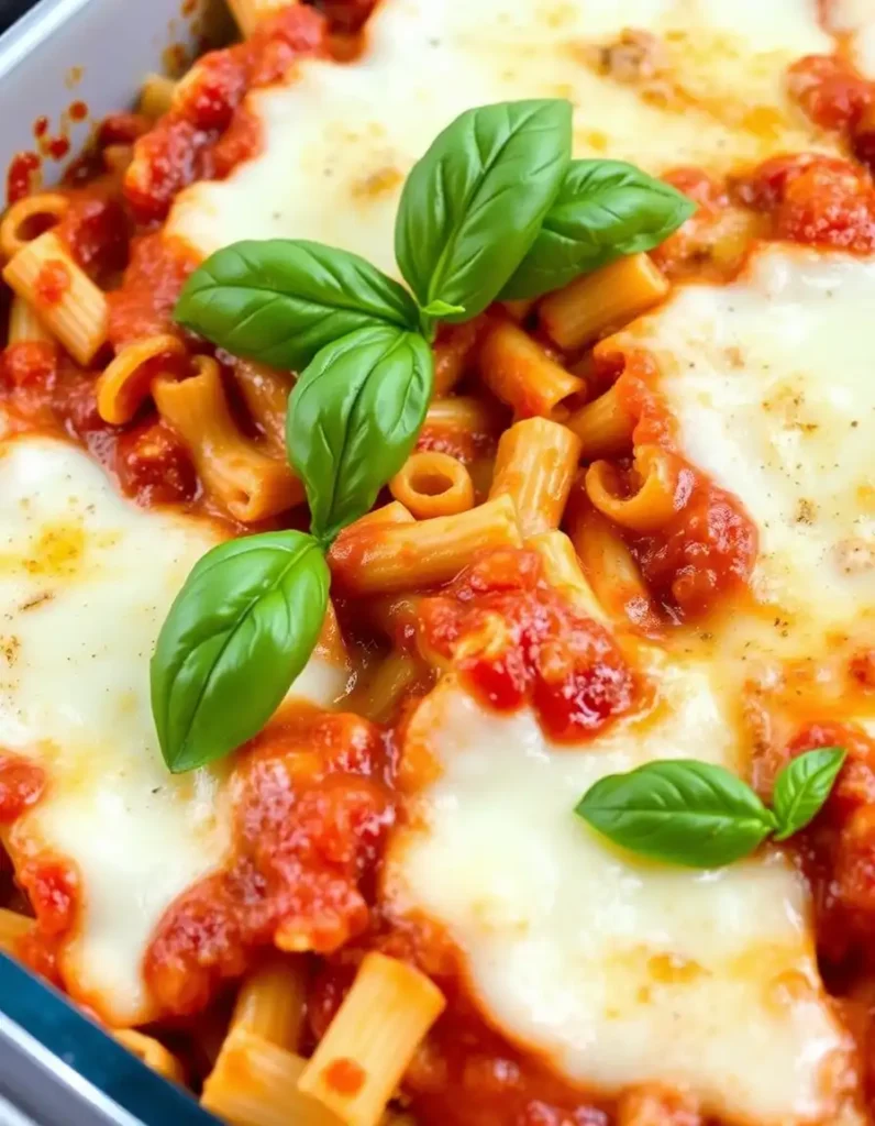 Baked Ziti With Ricotta