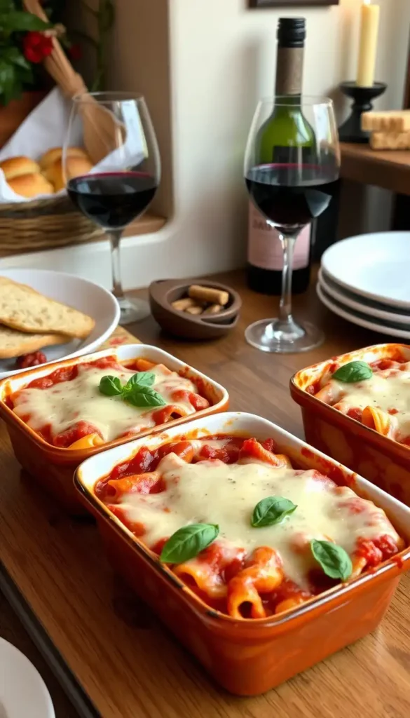 Baked Ziti for Two