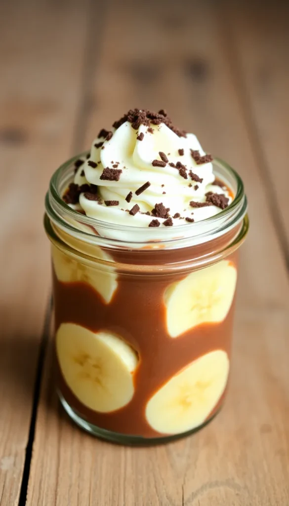 Banana Chocolate Pudding