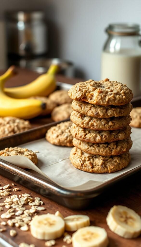 Banana Oatmeal Cookies
