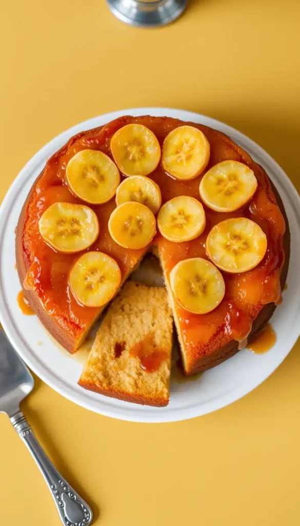 Banana Upside-Down Cake