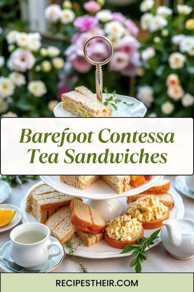 Barefoot Contessa Tea Sandwiches