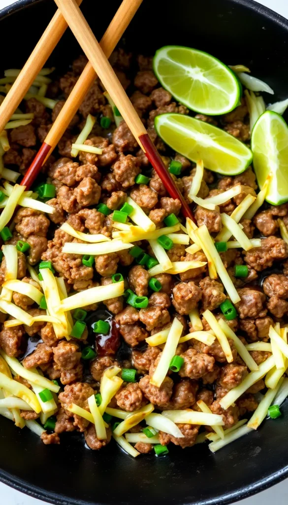 Beef and Cabbage Stir Fry