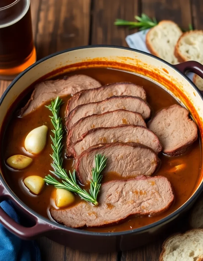 Beer-Braised Brisket