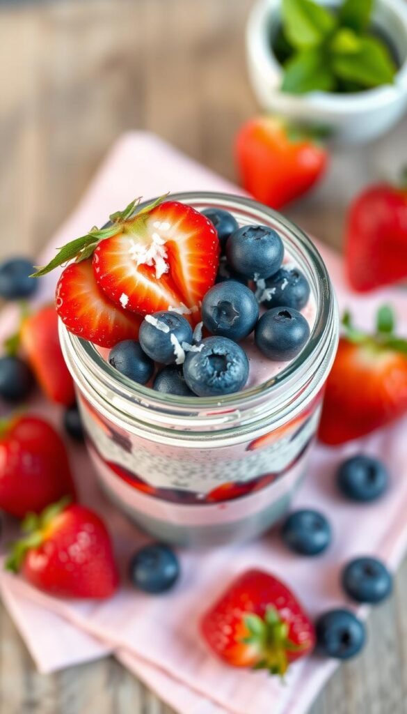 Berry Chia Pudding
