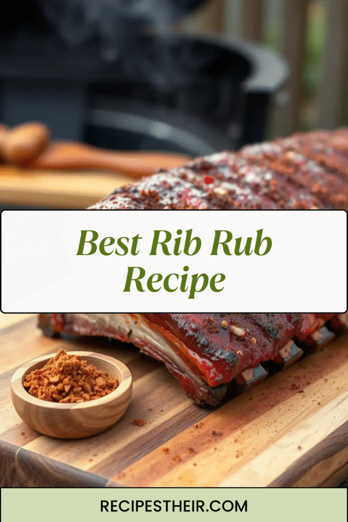 Best Rib Rub Recipe
