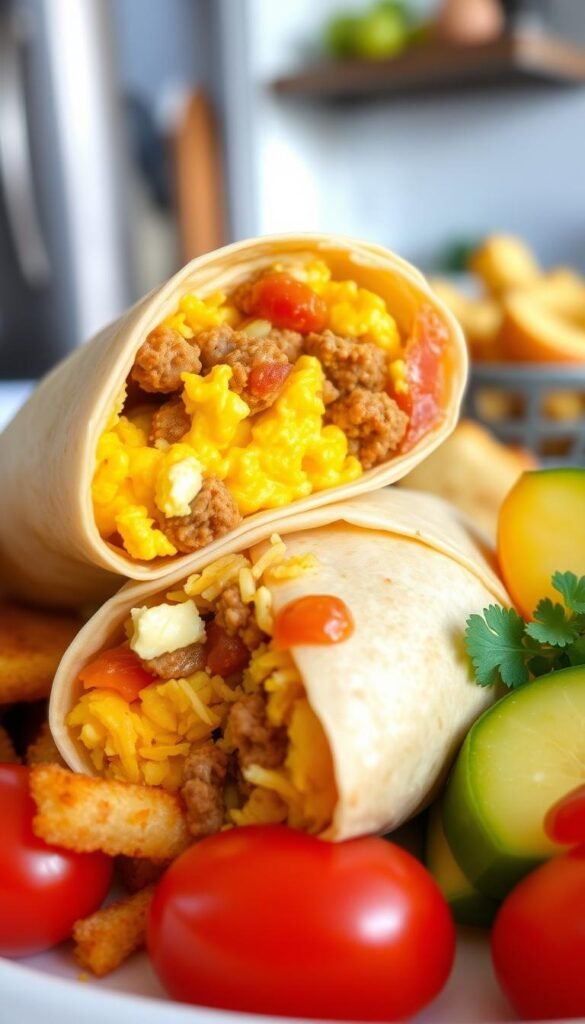 Breakfast-for-Lunch Wrap