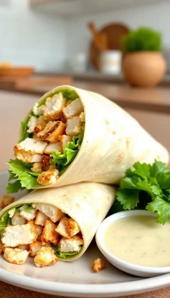 Caesar Chicken Wrap