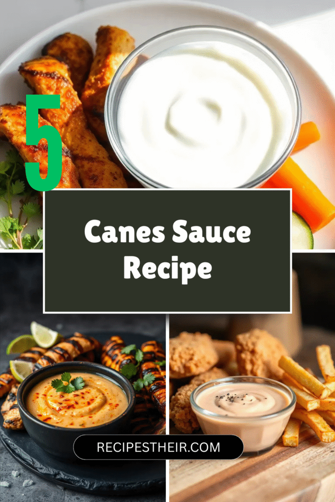 Canes Sauce Recipe