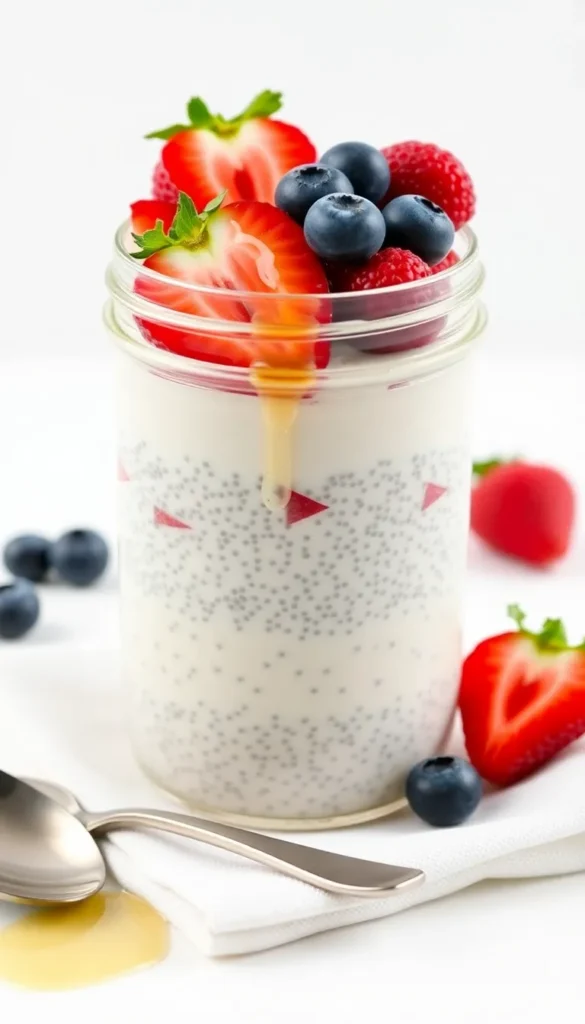 Chia Pudding with Berries