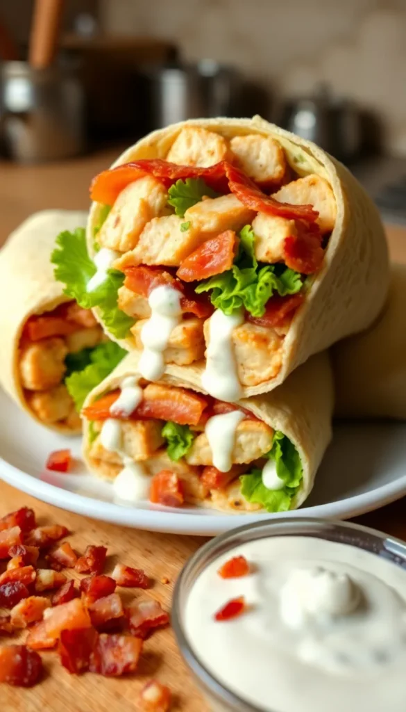 Chicken Bacon Ranch Wrap