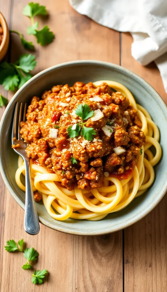 Chicken Bolognese