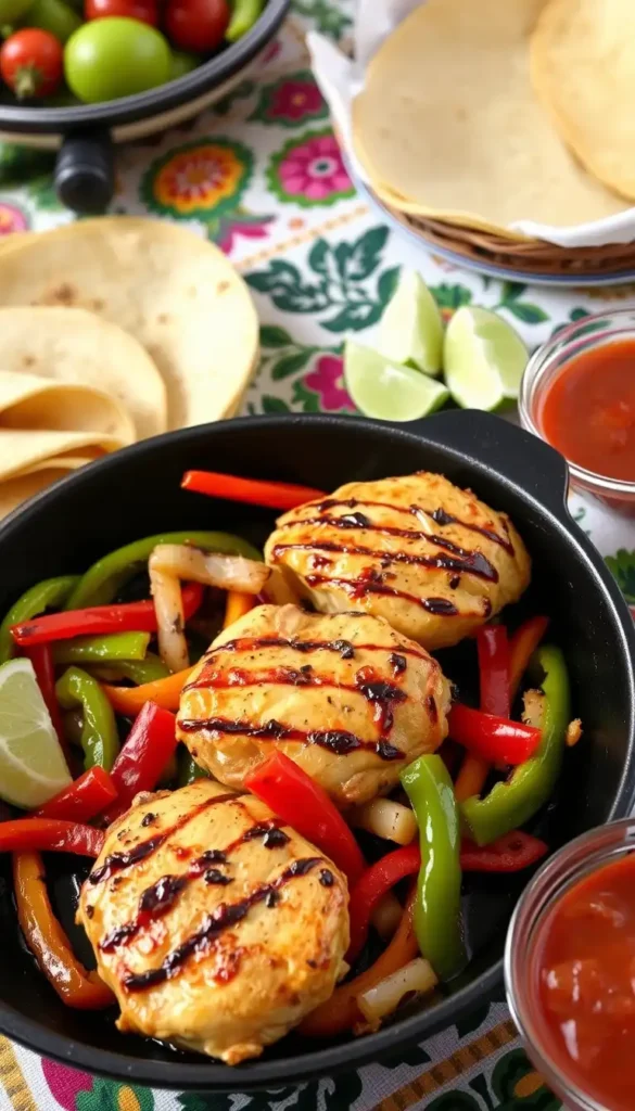 Chicken Breast Fajitas