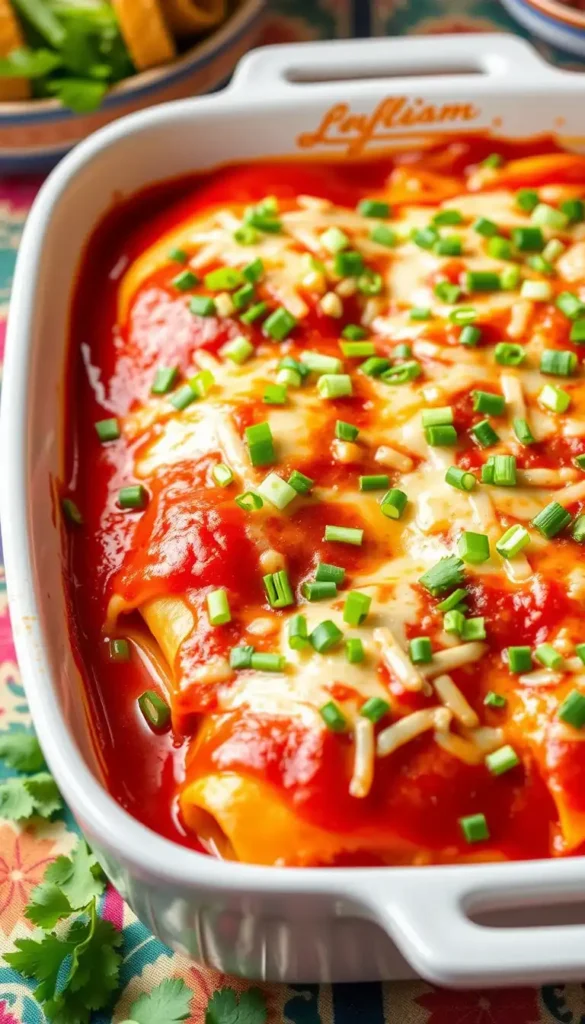 Chicken Enchiladas