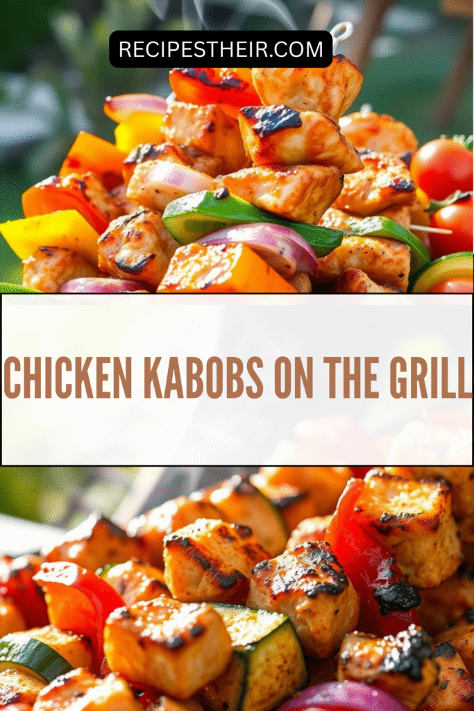 Chicken Kabobs on the Grill