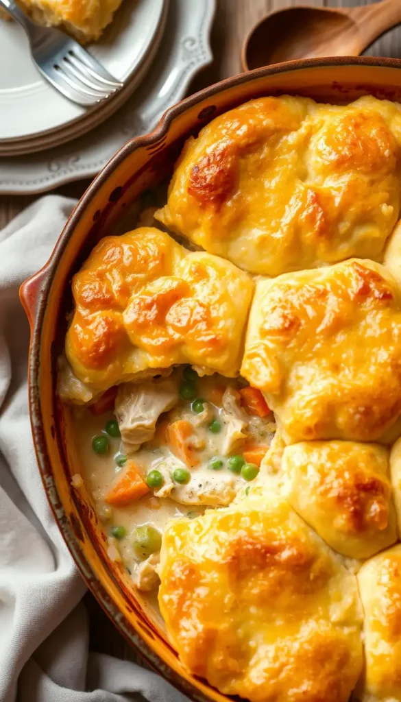 Chicken Pot Pie Casserole