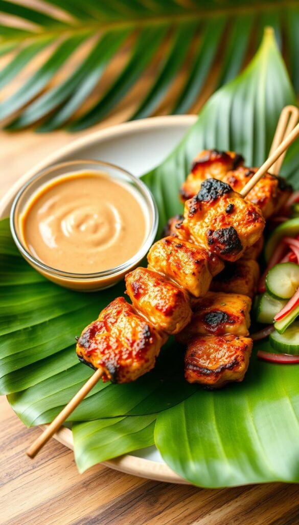Chicken Satay Skewers