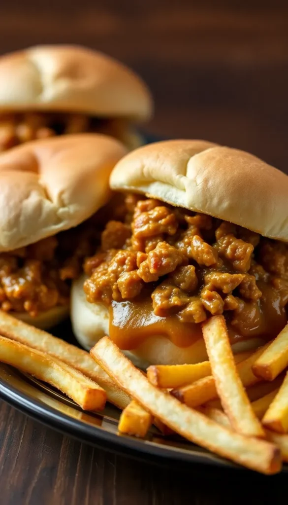 Chicken Sloppy Joes