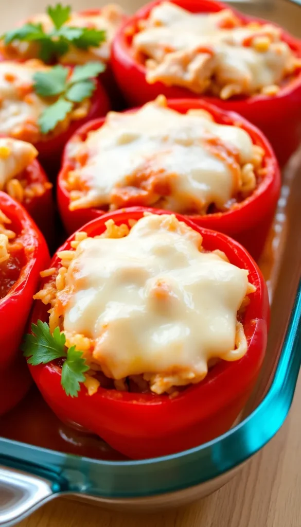 Chicken Stuffed Peppers