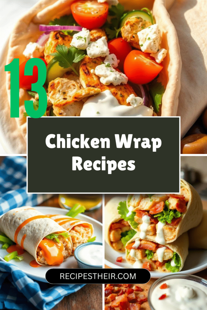 Chicken Wrap Recipes