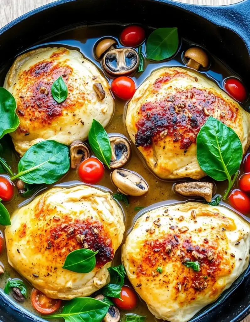 Chicken and Vegetable Skillet