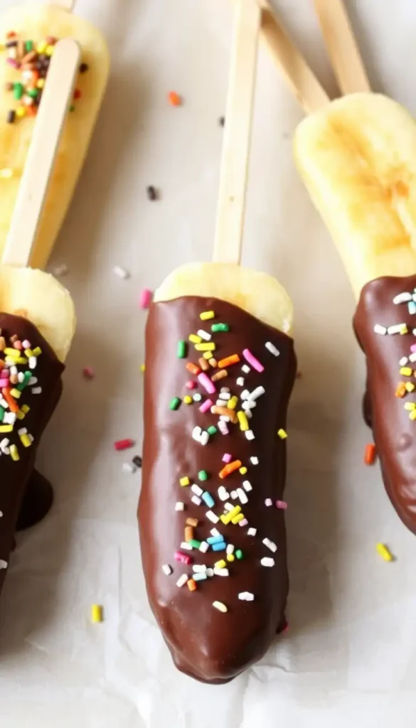 Chocolate-Dipped Bananas