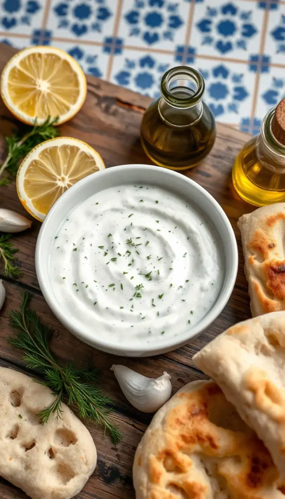 Classic Greek Tzatziki Sauce Recipe