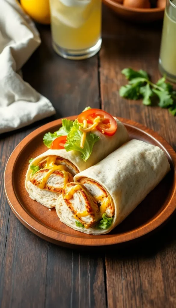 Classic Grilled Chicken Wrap