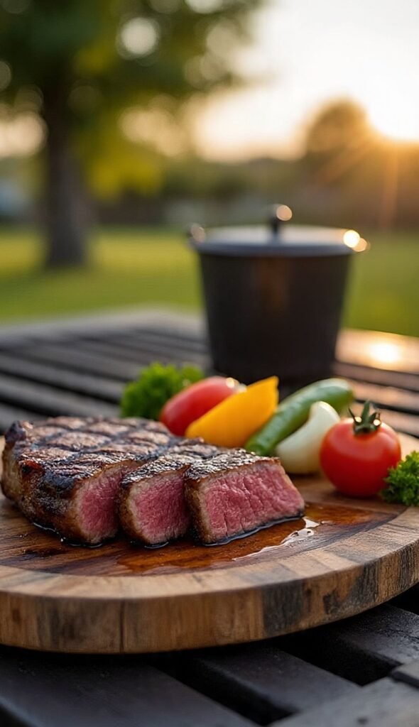 Classic Grilled Top Round Steak