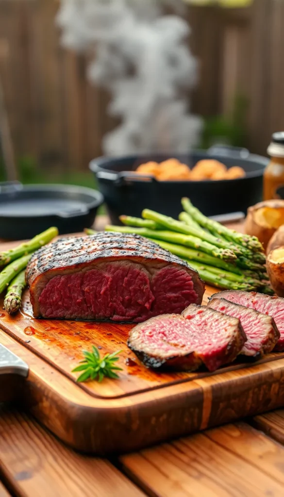 Classic Grilled Top Sirloin Steak