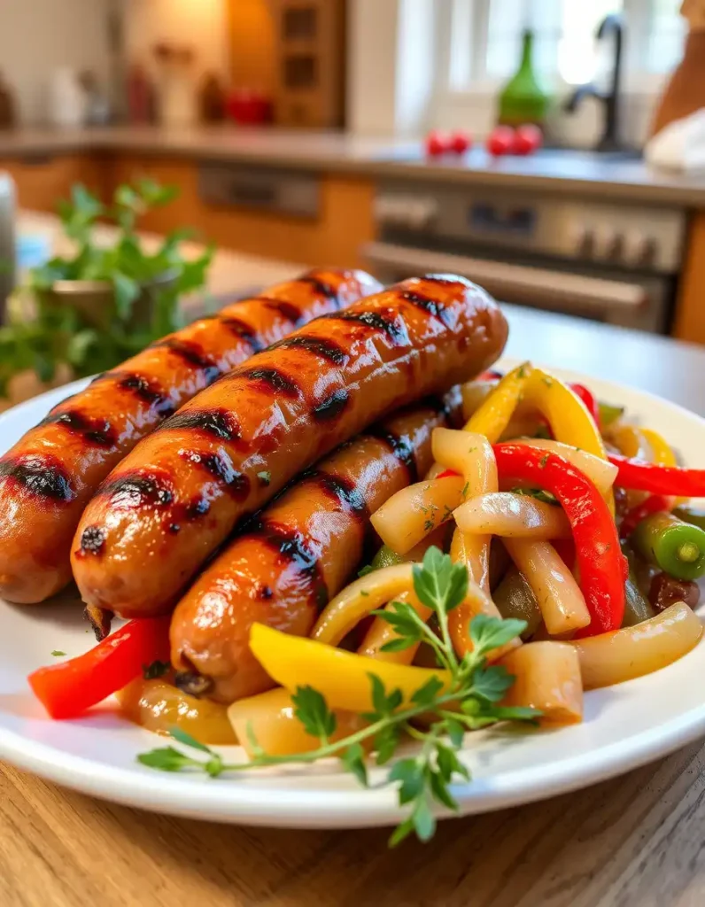 Classic Sausage and Peppers