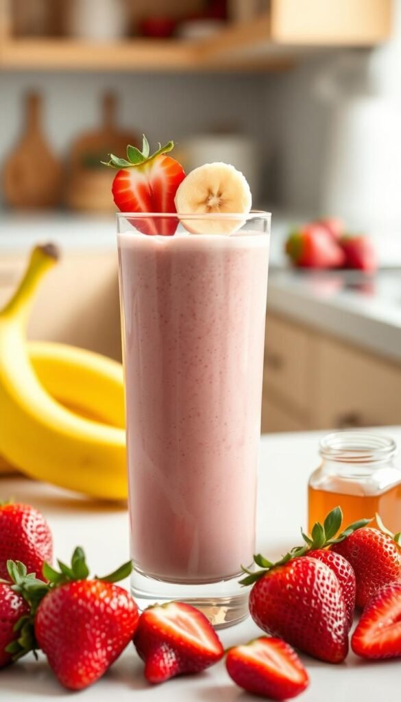 Classic Strawberry Banana Smoothie