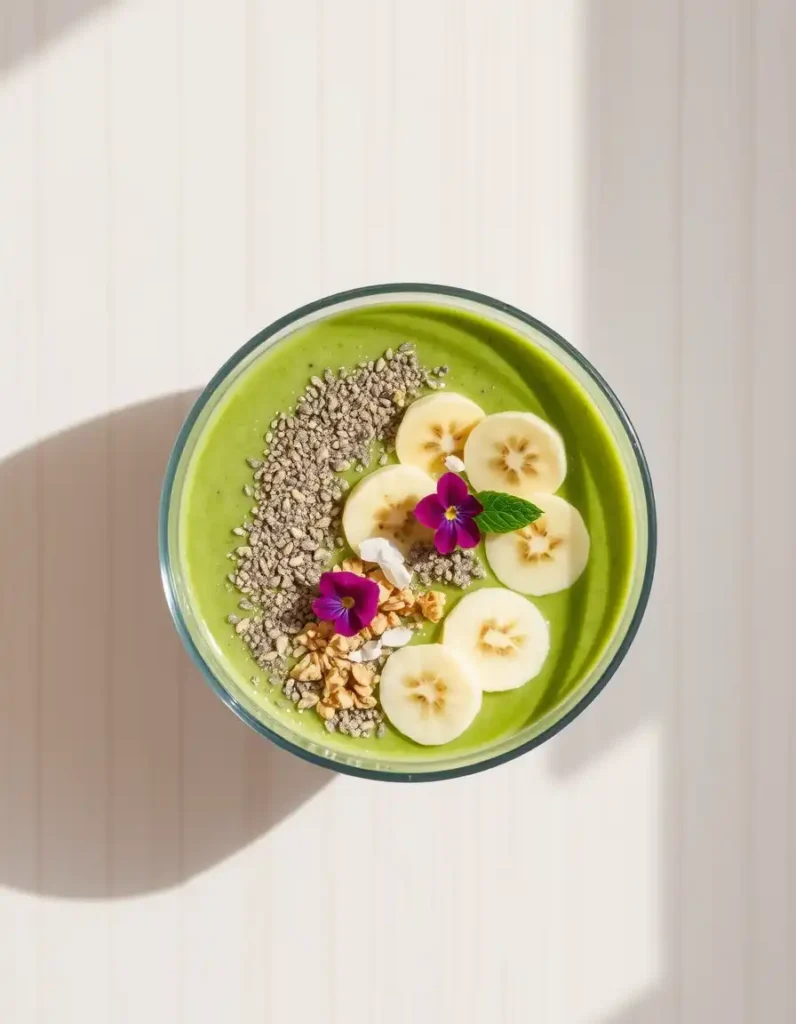 Clean Green Smoothie Bowl