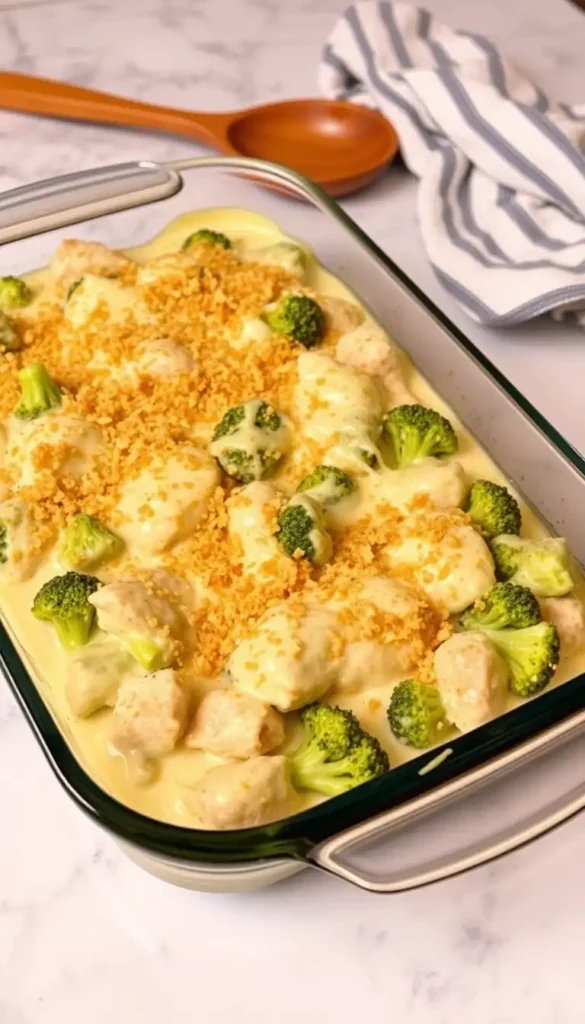 Creamy Chicken Broccoli Casserole