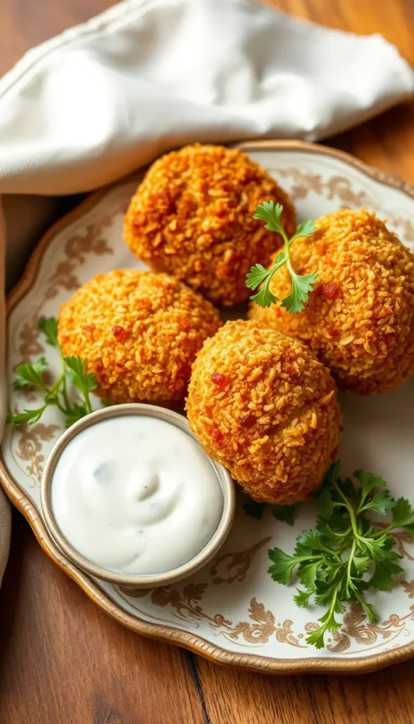 Creamy Chicken Croquettes