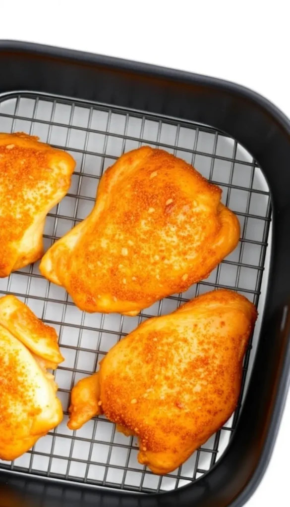 Crispy Air Fryer Chicken Thighs