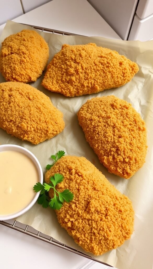 Crispy Oven-Baked Chicken Breast