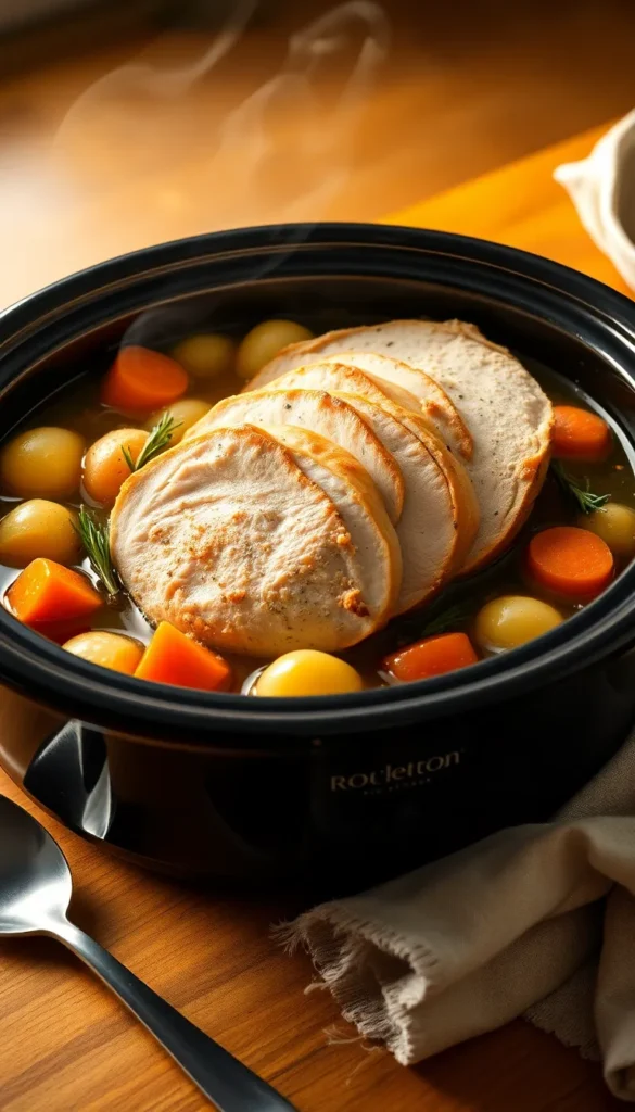 Crock Pot Turkey Breast Tenderloin Recipe