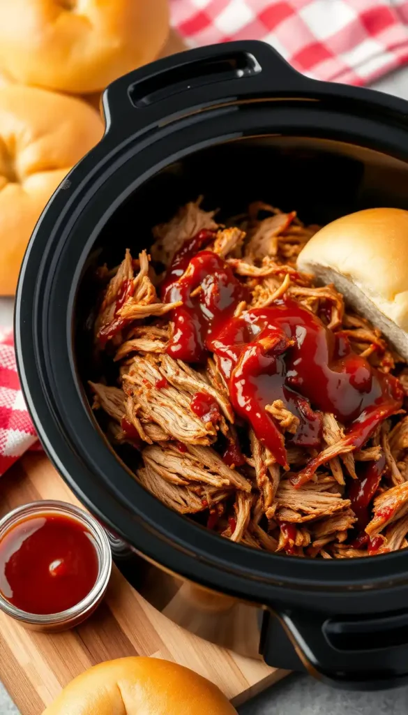 Crockpot BBQ Pulled Pork