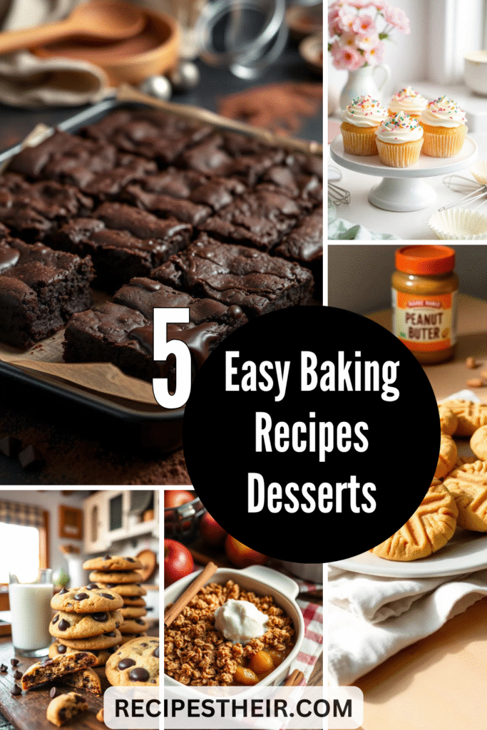 Easy Baking Recipes Desserts