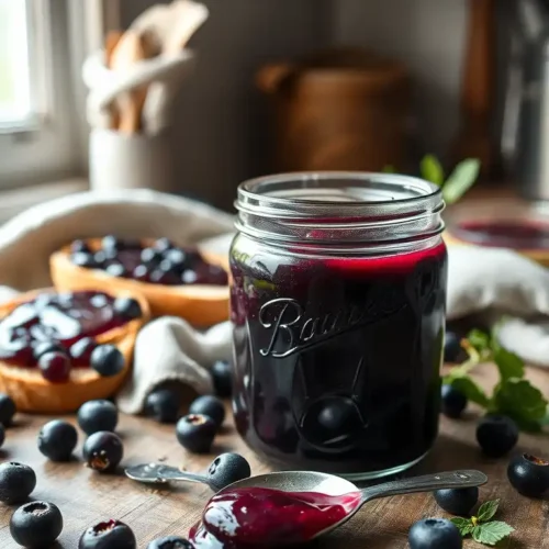 Easy Huckleberry Jam Recipe (Without Pectin)