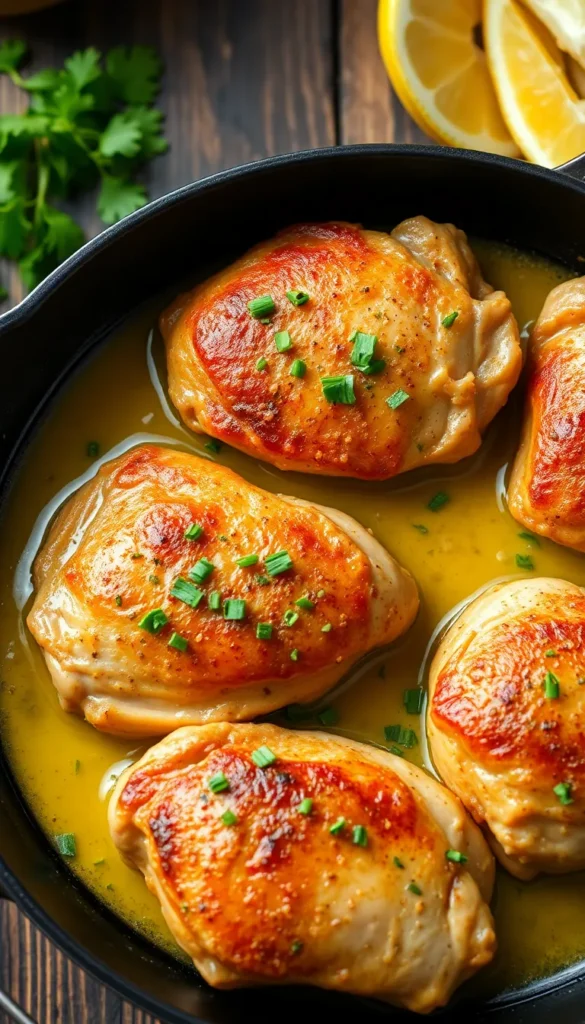 Garlic Butter Chicken Thighs