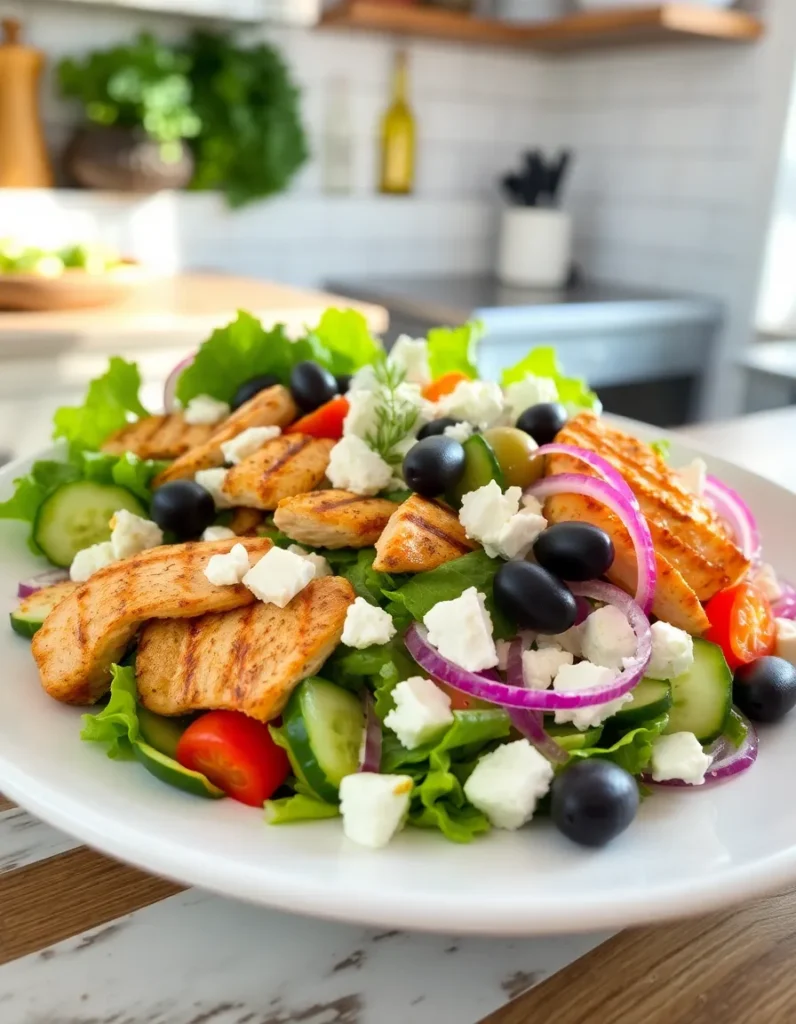 Greek Chicken Salad