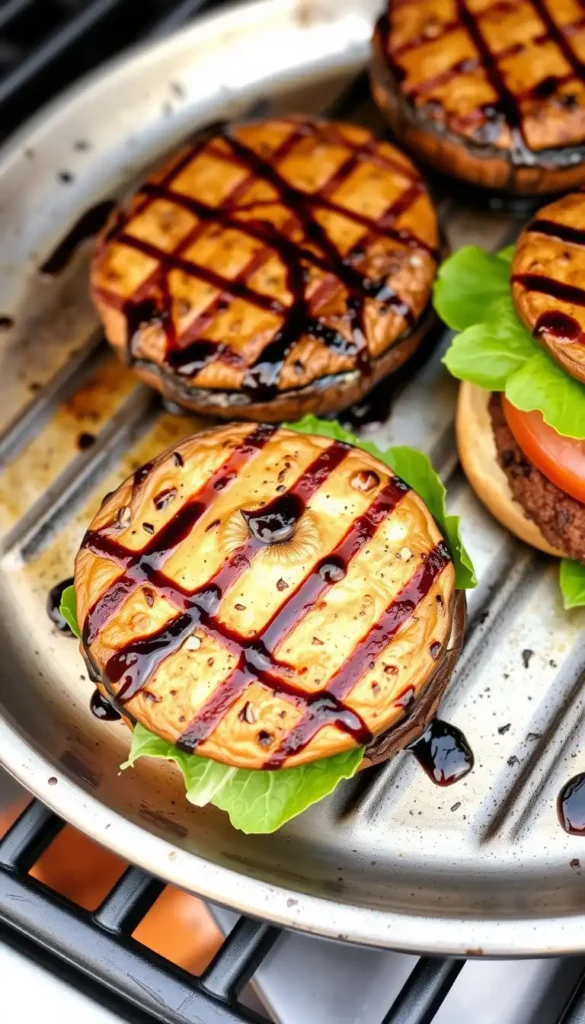 Grilled Portobello Mushrooms